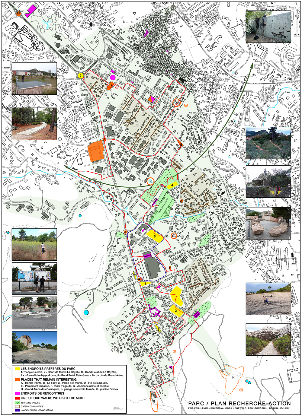 akční výzkum | PARC – urban plan for Marseille